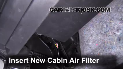 Cabin Filter Replacement: Nissan Sentra 2013-2019 - 2013